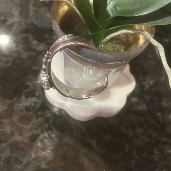 Signature David Dear Designer Cuff Bracelet. Solid 925 Sterling Silver, Size XS - Picture 10 of 16